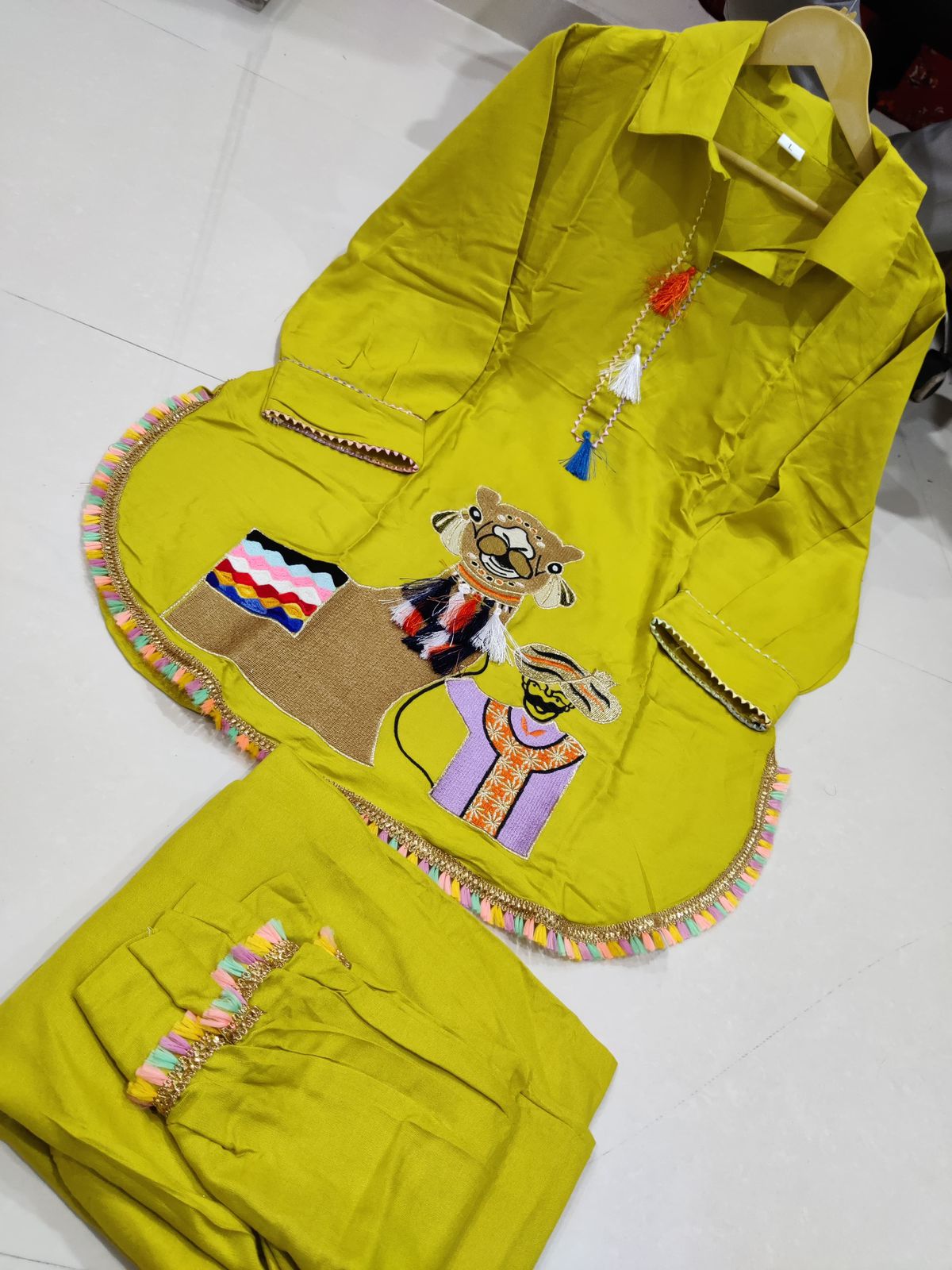 Elegant Embroidered Co-ord Set