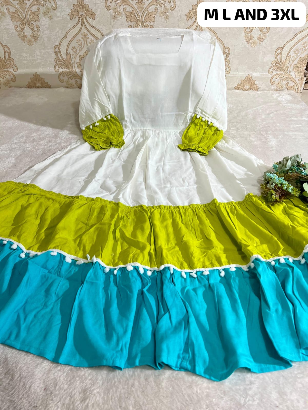 Summer Special Tier Pattern Dress