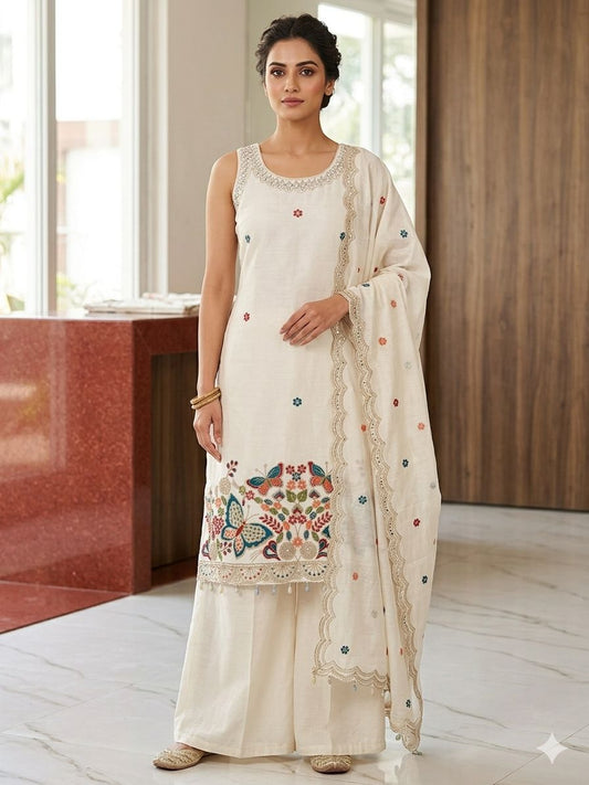 Premium Glass Silk Short Kurti Set