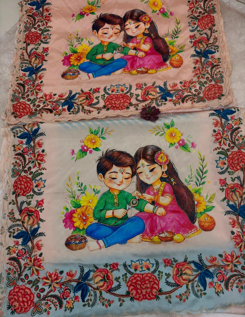 Raksha Bandhan Special Designer Saree
