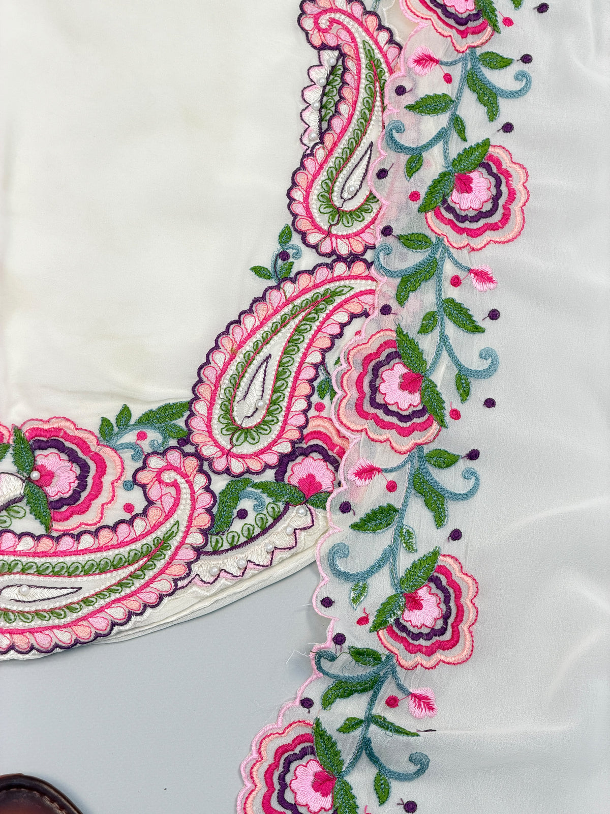 Premium Heavy Georgette Farshi Suit Set