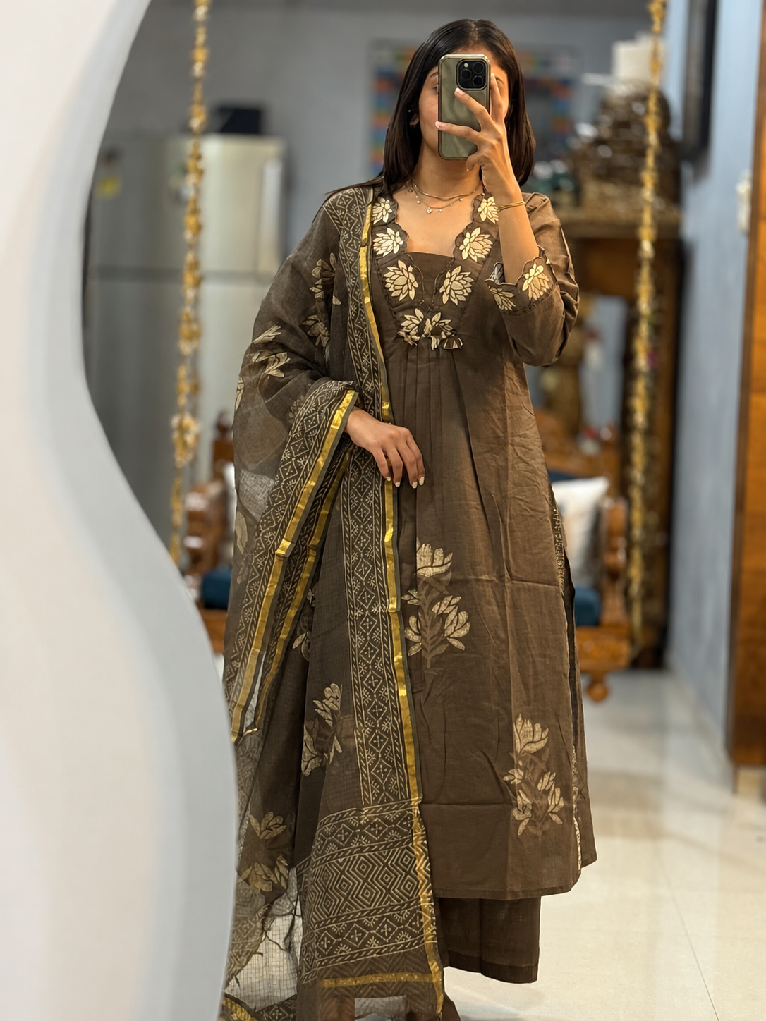 Premium Jaipuri Cotton Kurta Pant Set