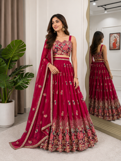 Stunning Designer Lehenga Choli Set