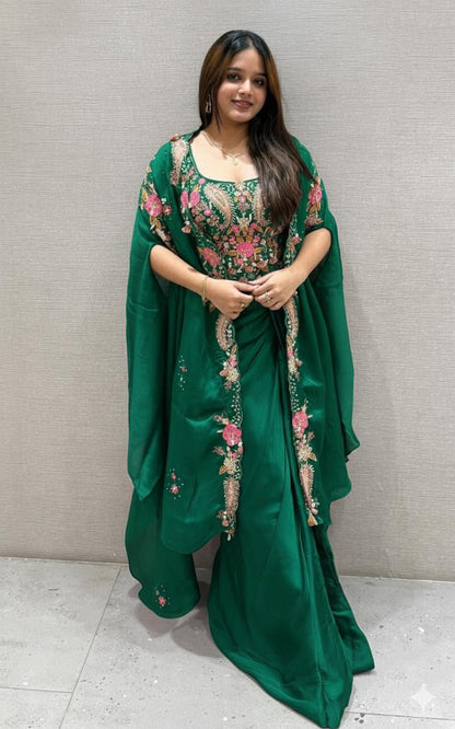 Party Special Silk Indo-Western Set