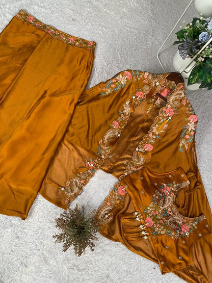 Party Special Silk Indo-Western Set