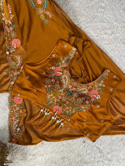Party Special Silk Indo-Western Set