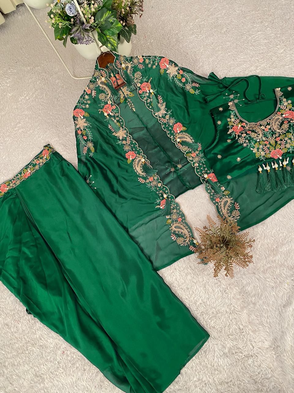 Party Special Silk Indo-Western Set