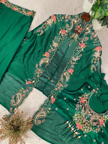 Party Special Silk Indo-Western Set