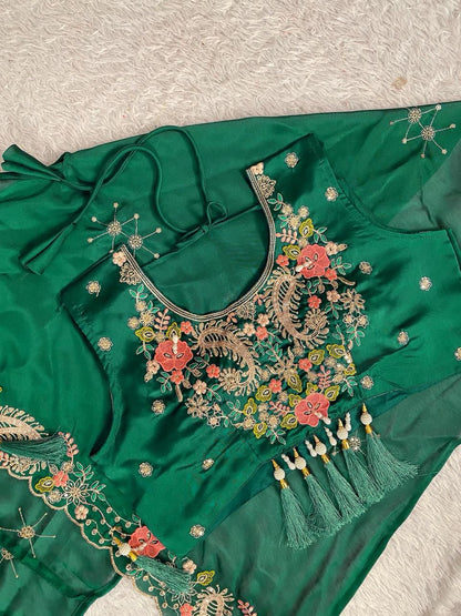 Party Special Silk Indo-Western Set