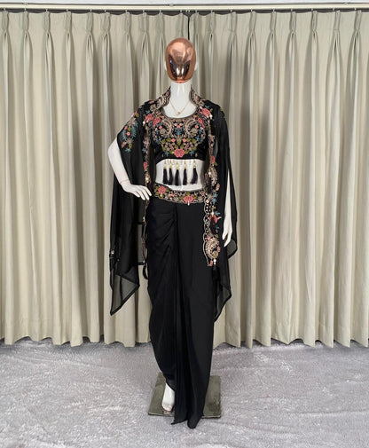 Party Special Silk Indo-Western Set