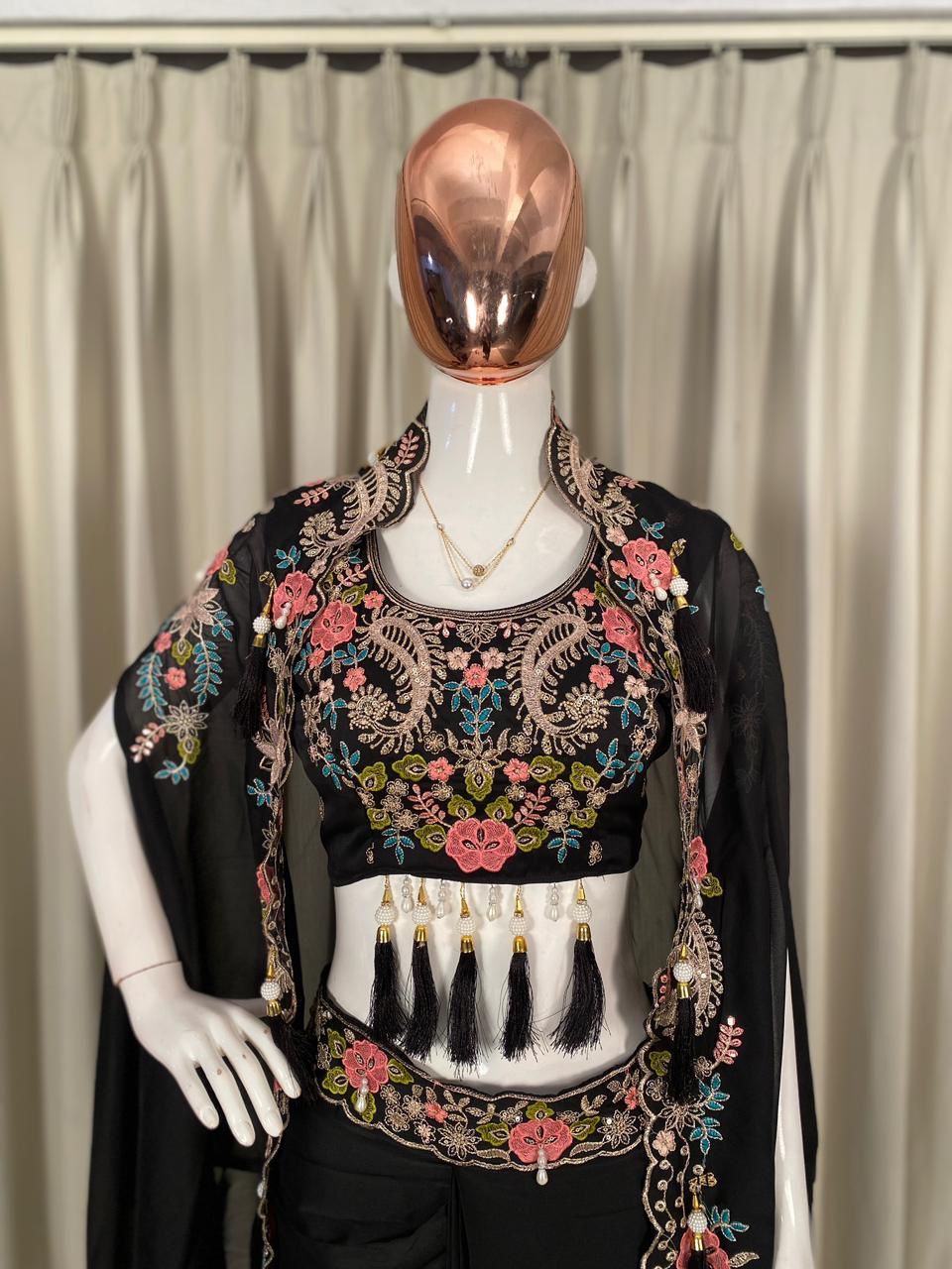 Party Special Silk Indo-Western Set