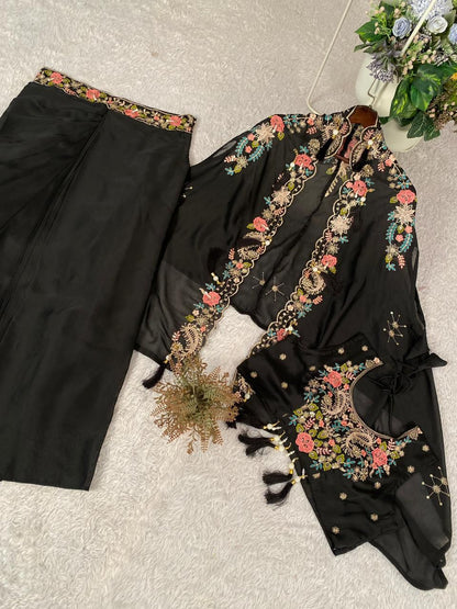Party Special Silk Indo-Western Set