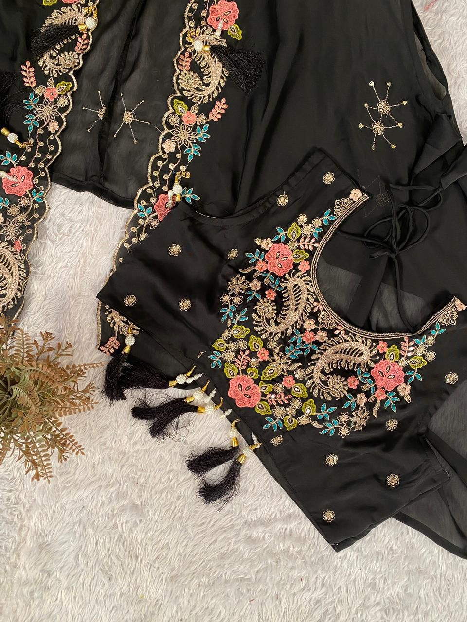 Party Special Silk Indo-Western Set