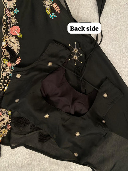 Party Special Silk Indo-Western Set