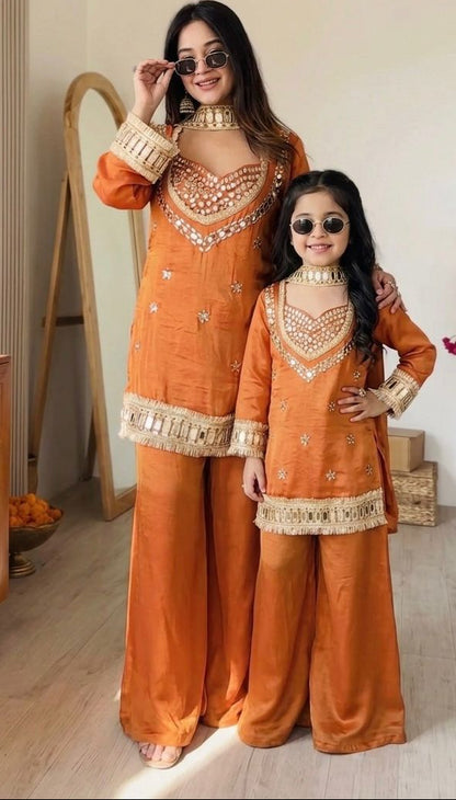 Mom & Daughter Twinning Ethnic Set