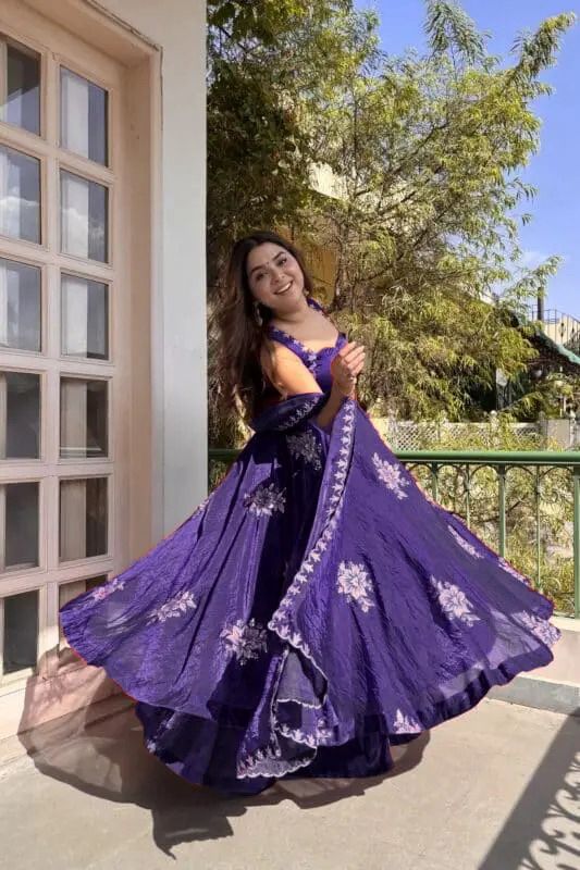 Exclusive 3-piece Anarkali Set