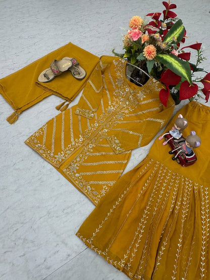 Designer Sharara Party Wear Set
