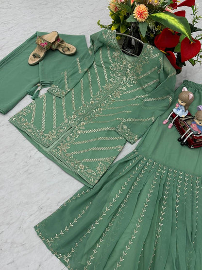 Designer Sharara Party Wear Set