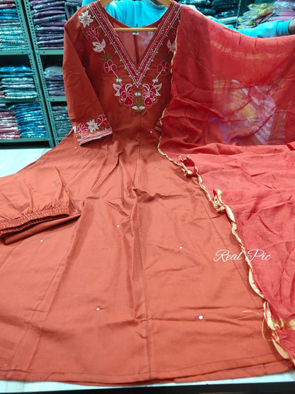 Summer Season Special Anarkali Set