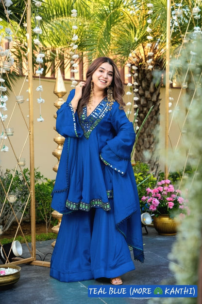 Most Trending Aliya Cut Kediya Style Plazzo Set