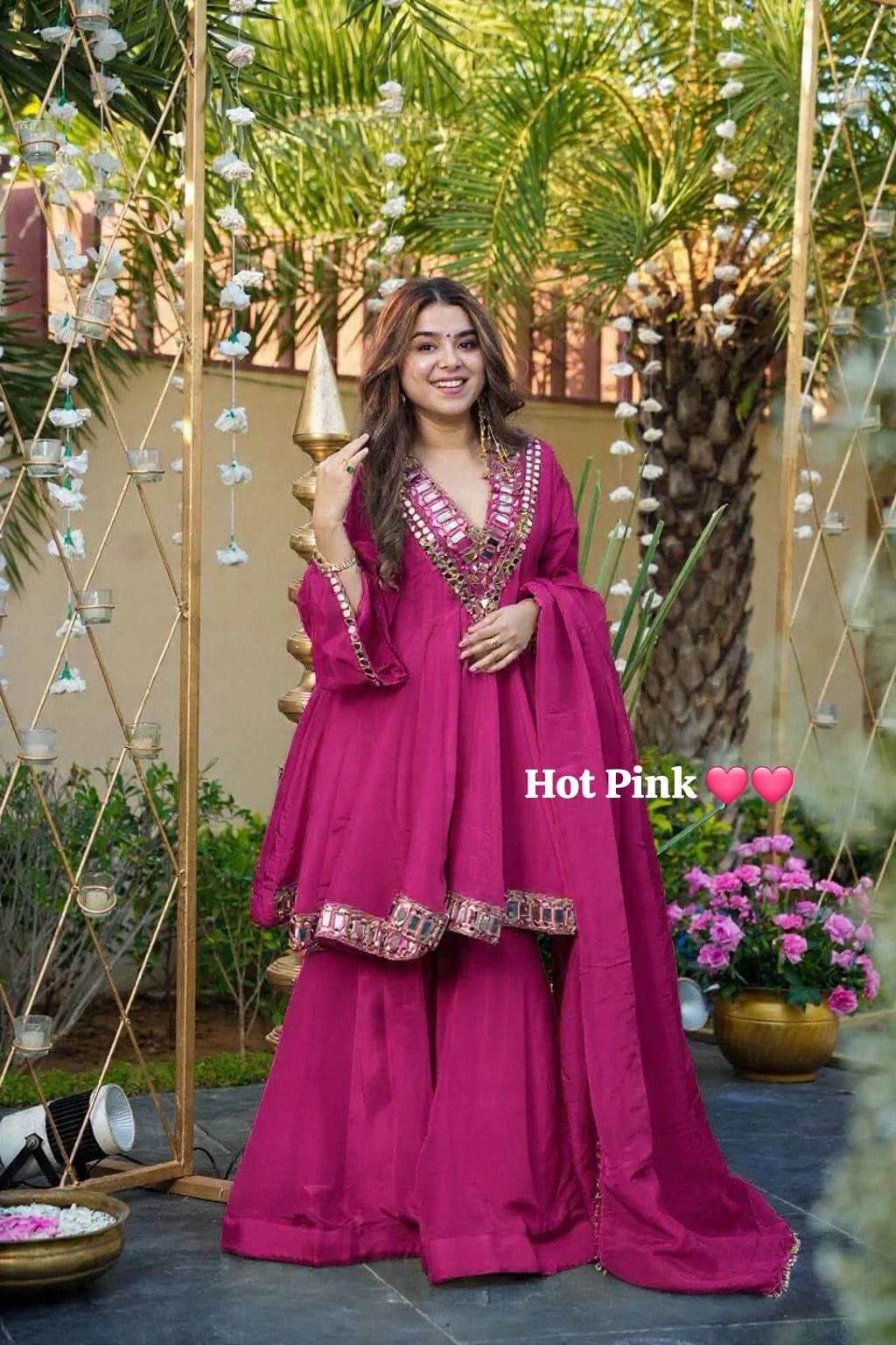 Most Trending Aliya Cut Kediya Style Plazzo Set