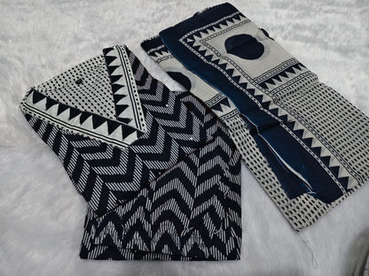 Elegant Trendy Cotton Kurta 3-Piece Set