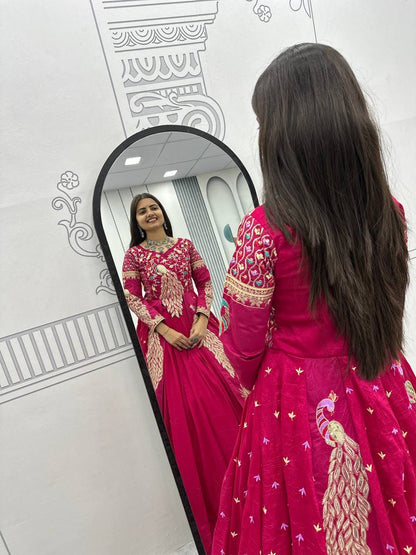 Festival Special Crop Top with Shrug Lehenga Set
