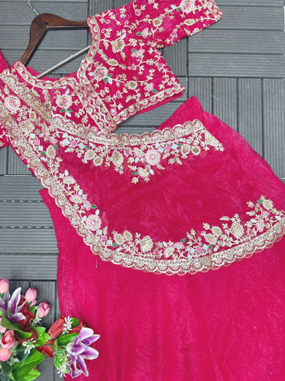 Stunning Designer Embroidered Lehenga Choli