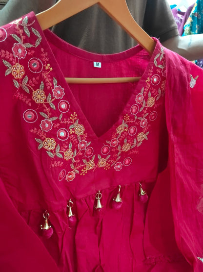 Festival Ready 3-piece Cotton Kurta Set
