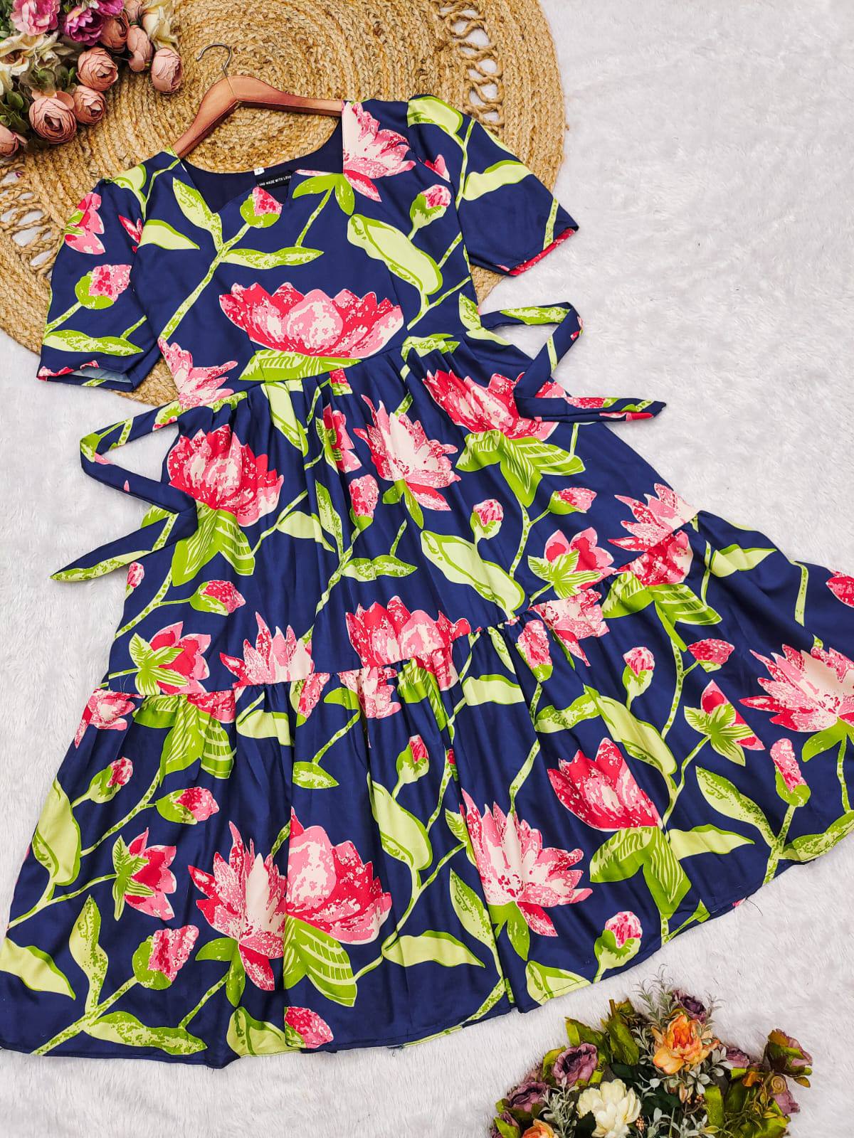 Summer Sunshine Floral Dress