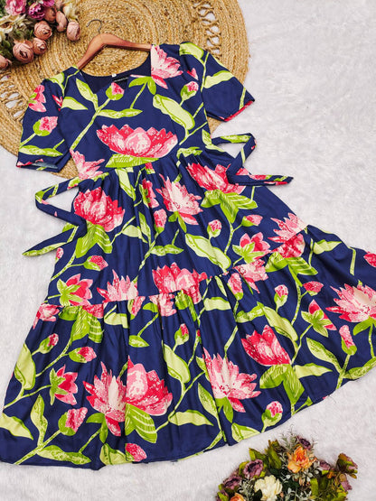 Summer Sunshine Floral Dress