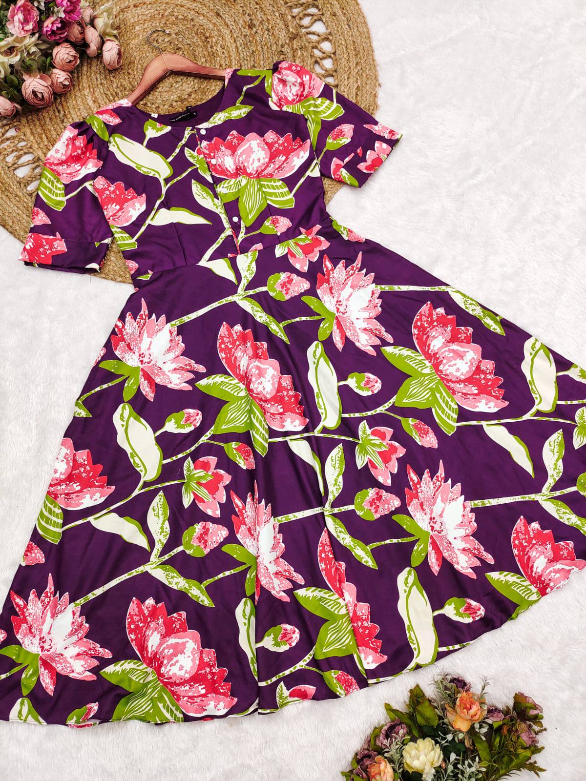 Summer Sunshine Floral Dress