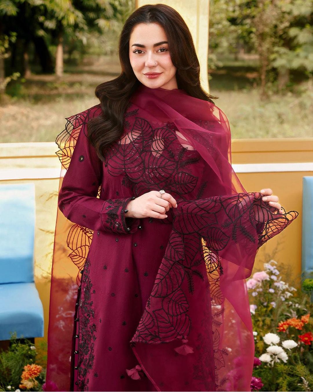 Designer Satin Rayon Party Wear Set