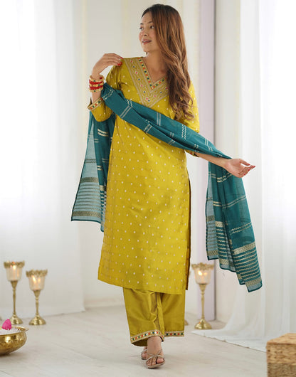 Kasturi Silk Kurta Set