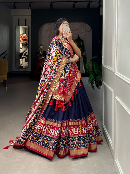 New Festive Silk Patola Lehenga Choli