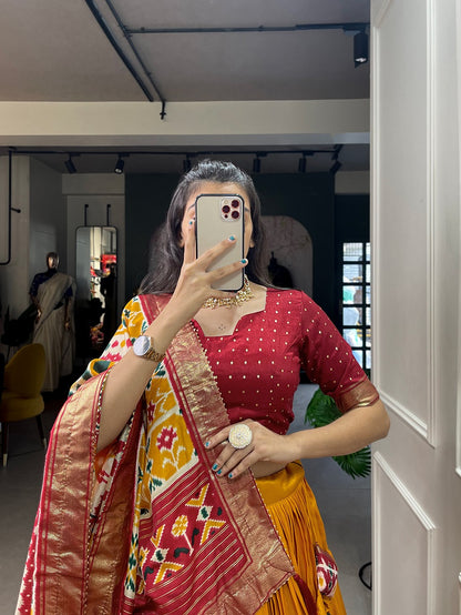 New Festive Silk Patola Lehenga Choli