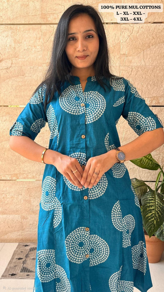 Bandhani Print Cotton Co-ord Set