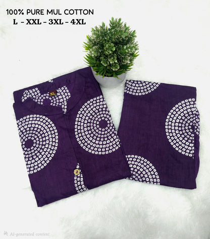 Bandhani Print Cotton Co-ord Set