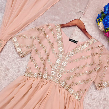 High-Low Anarkali Kurta Set