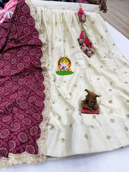 Stunnning Designer embroidered Lehenga Choli Set