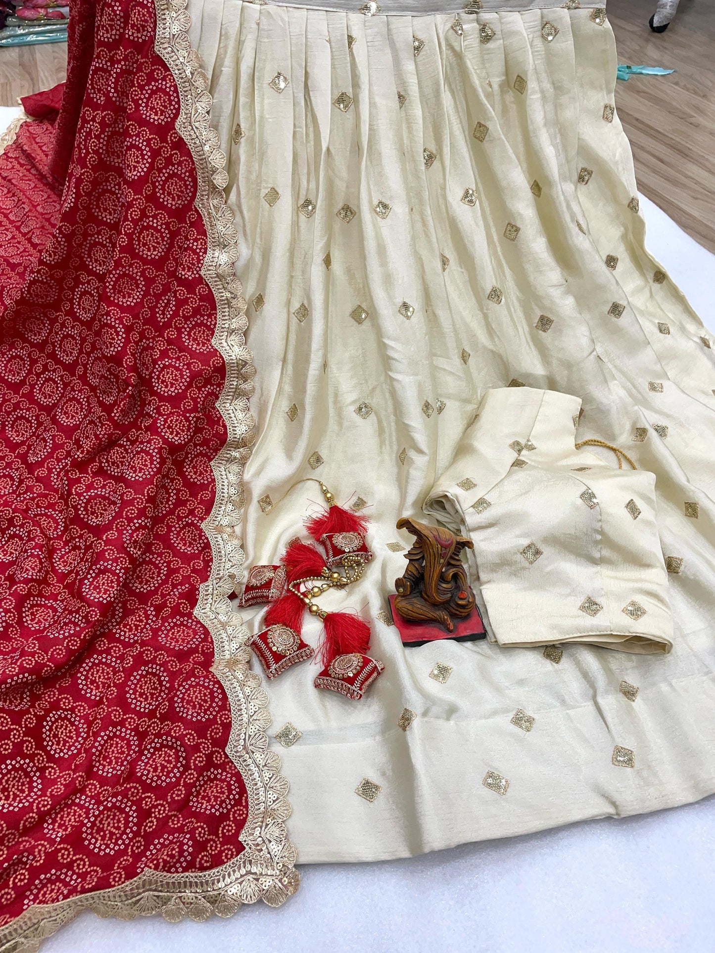 Stunnning Designer embroidered Lehenga Choli Set