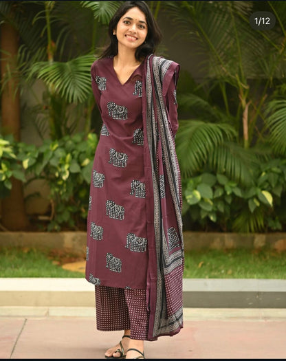 Premium Designer Cotton Kurta Set