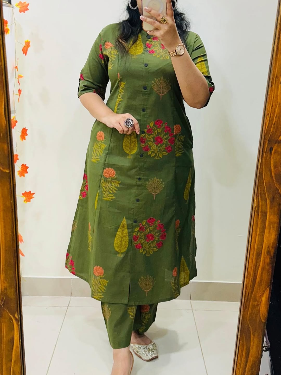 Premium Floral Cotton Co-ord Set
