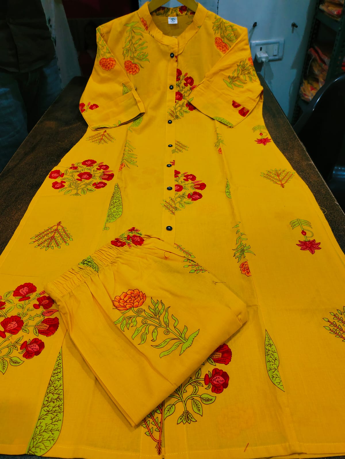 Premium Floral Cotton Co-ord Set