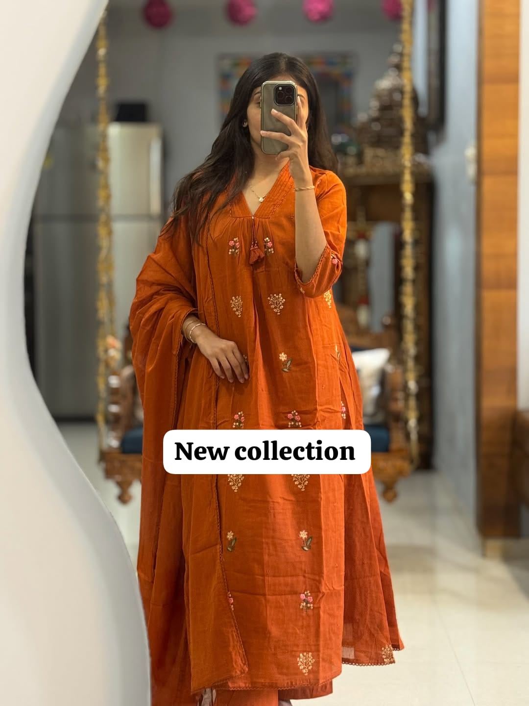 Stylish Jaipuri Embroidered Cotton Kurta Set