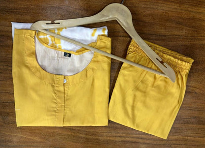 Premium Tie-Dye Muslin Co-ord Set