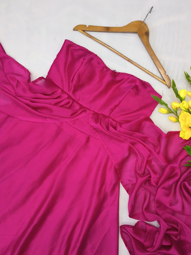 Stunning Party Wear Gown With Multiple Styles