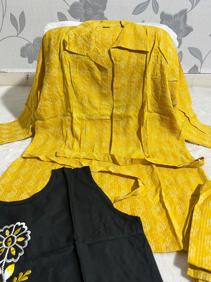 Summer Special Cord Set With Stylish Shrug