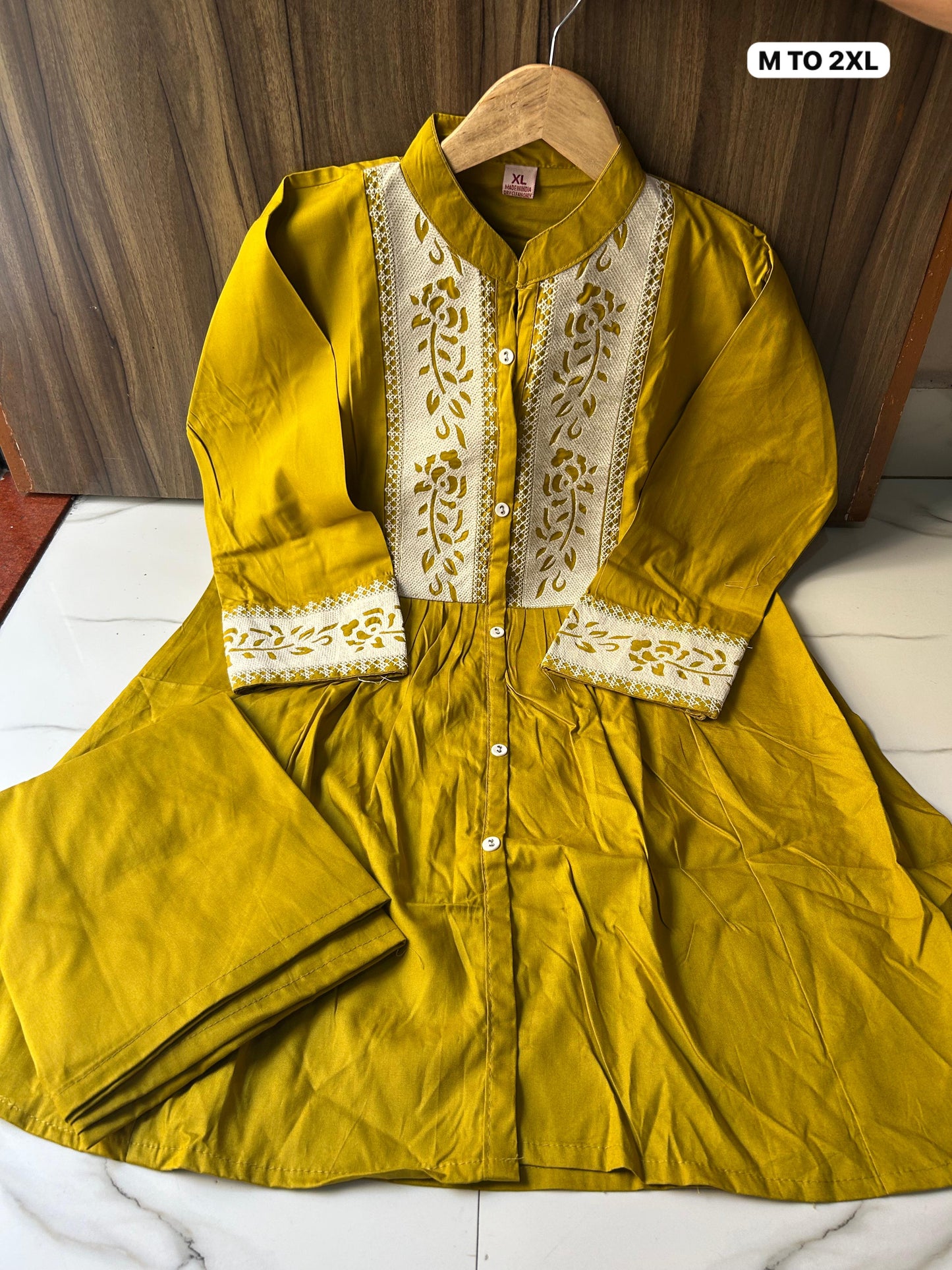 Stylish Embroidered Top Co-ord Set