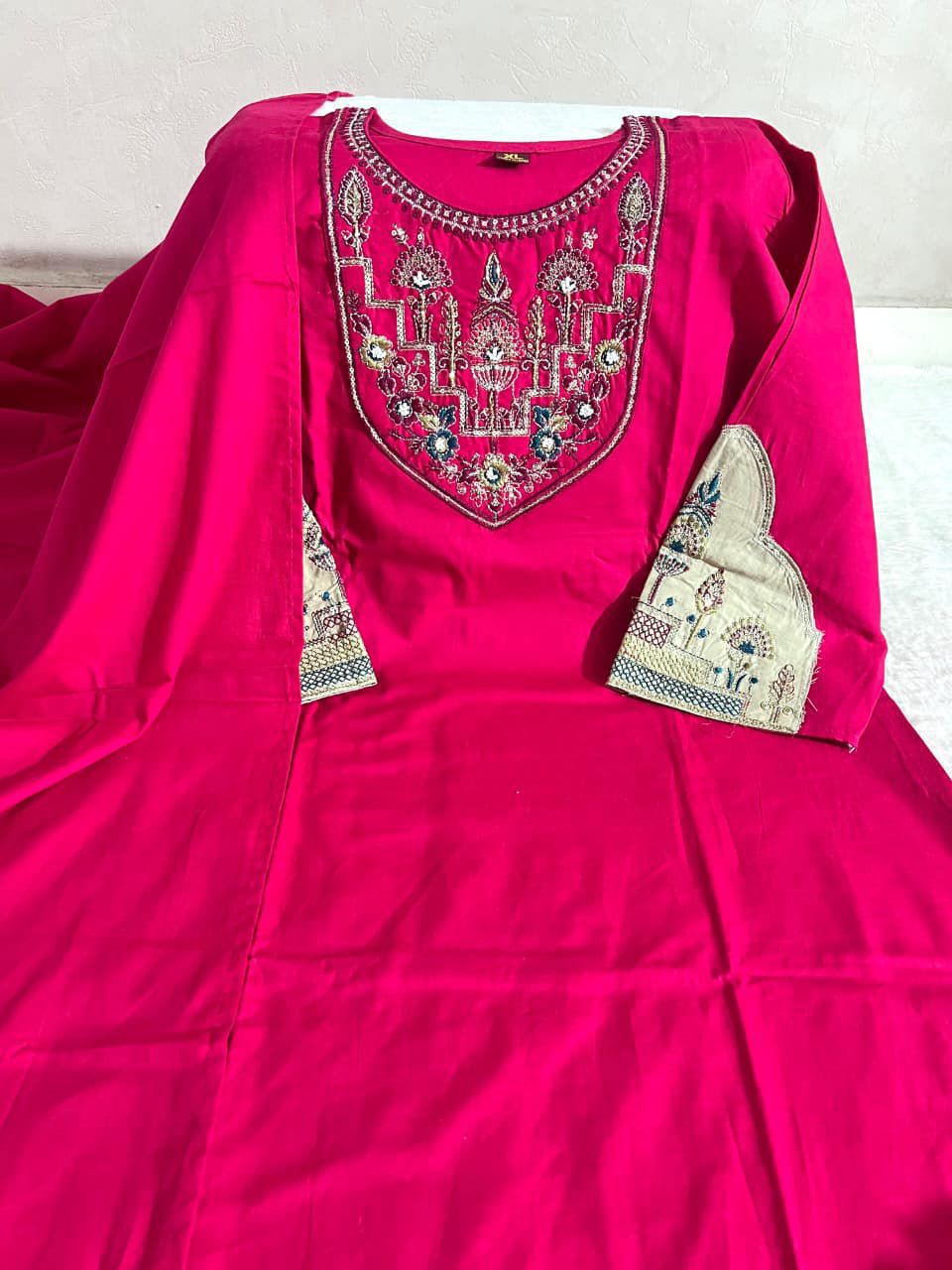 Premium 3-Piece Cotton Kurta Set